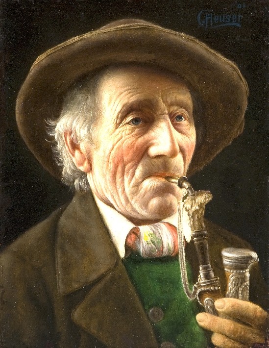 Carl Heuser - An Old Tyrolean Gentleman