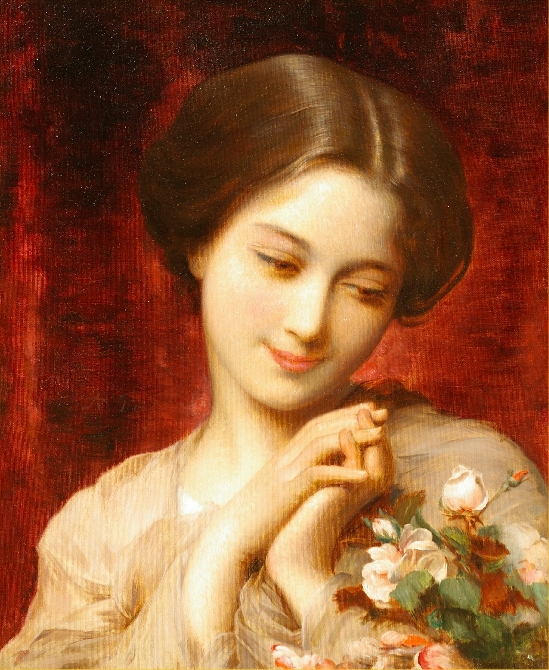 Etienne Adolphe Piot - Rose Buds
