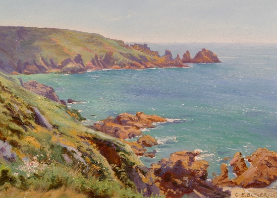 Charles Ernest Butler - The Cornish Coast