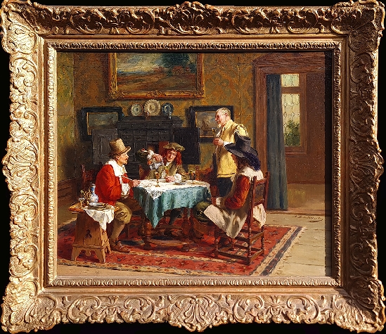 Albert Fredrich Schroder - Sharing His Opinion