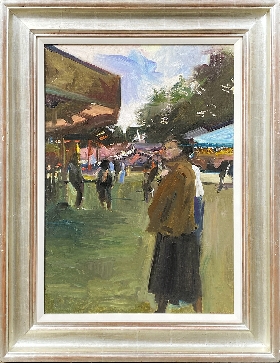 A Lady at the Fun Fair