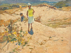 Walking Amongst the Sandunes, Cornwall