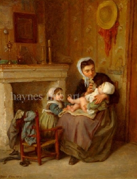 Giving Baby a Drink