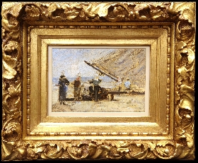 P&ecirc;cheuses sur le Rivage