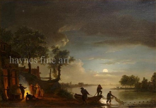 Petrus Johann Van Regemorter - Evening Light