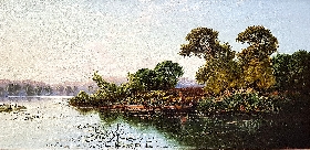 Evening on the Thames, Nr Marlow