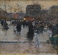 A Parisian Cafe Scene