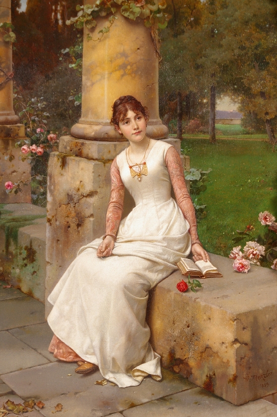 Wilhelm Menzler - A Pause from Reading