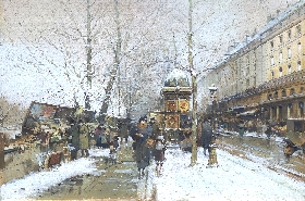 Vendeurs de Fleures le Long de la Seine, Paris