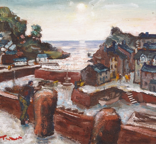 William Turner - Polperro Harbour