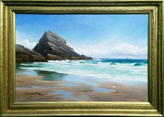David James - Ebb Tide on the Devon Coast