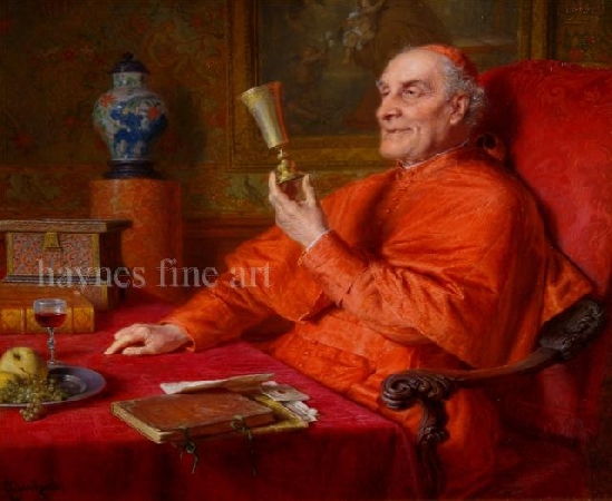 Eduard Von Grutzner - The Golden Goblet
