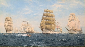 The Start 1976 Tall Ships Race, Race Bermuda to New York