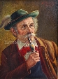 Old Gent Smoking