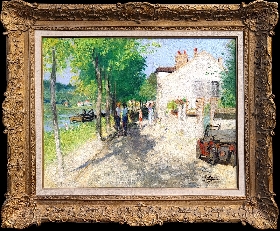 Le Quai De La Croix Blanche