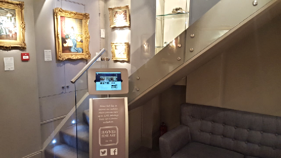 Haynes Fine Art - London Gallery Interior 1