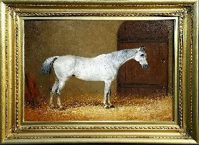 Horse in Stable
