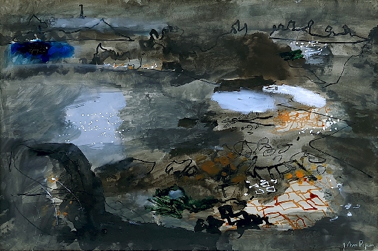 John Egerton Christmas Piper - A Pembrokeshire Landscape