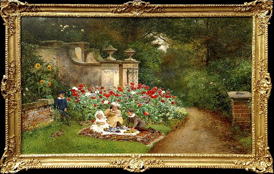 David Bates - In the Garden of Holy Mount, Malvern