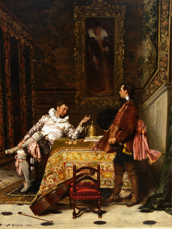 Ferdinand Victor Leon Roybet - Planning his response