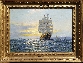 Tranquil Sunset off Lands End, 'Cutty Sark'