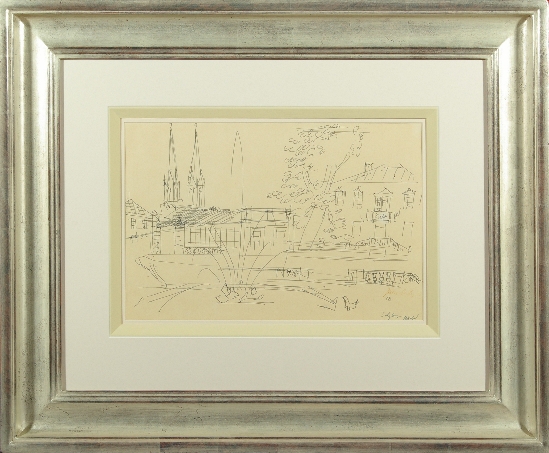 Jean Dufy - Salzberg, Chateua Mirabell