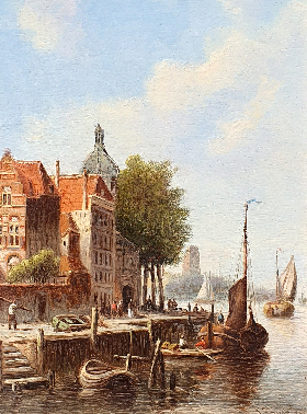 A Dutch Quayside