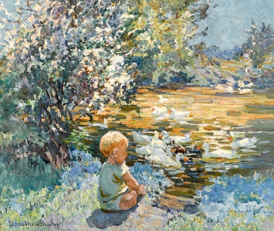 Dorothea Sharp ROI, RBA, PSWA - Springtime