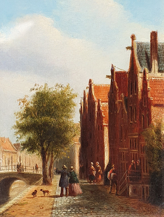 Jan Jacob Spohler - An Amsterdam Street