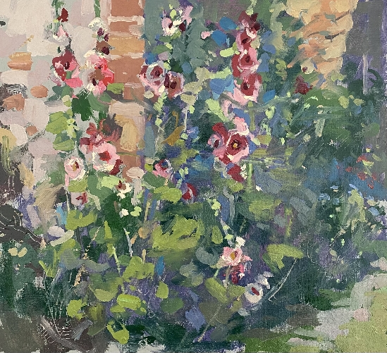 Haidee-Jo Summers ROI RSMA - Norfolk Hollyhocks