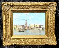 The Grand Canal, Venice (A pair)
