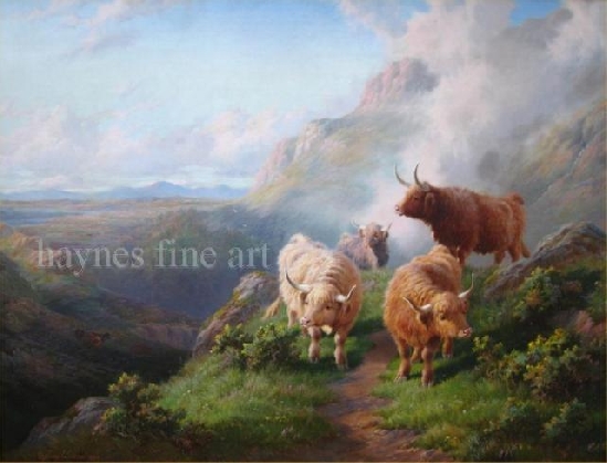 Sydney Robert Watson - Morning, Glen Lyon Perthshire