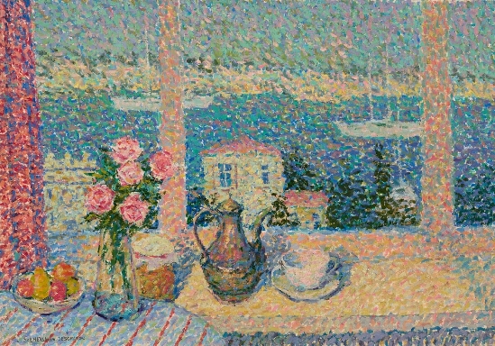 Jeanne Selmersheim-Desgrange - Lumiere du matin tachetee, Antibes