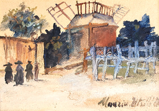 Moulin de la Galette, Montmartre, Paris