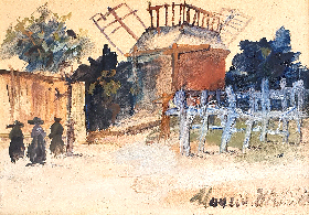 Moulin de la Galette, Montmartre, Paris