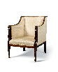 English Library Armchair