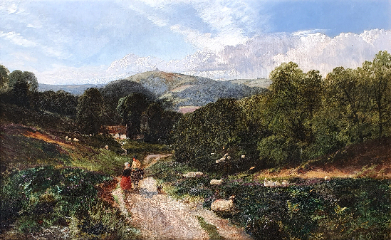 George Vicat Cole - A Wayside Chat