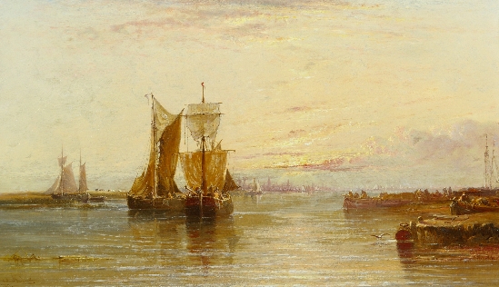 Arthur Joseph Meadows - On the Scheldt