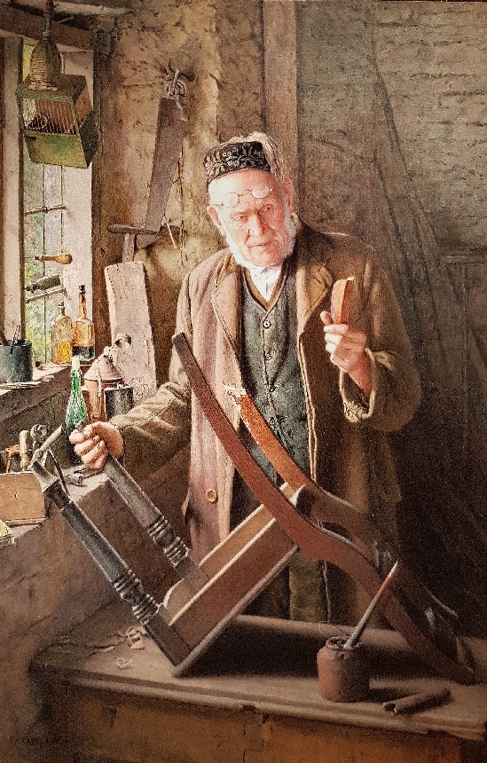 Charles Spencelayh - The Broken Leg