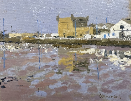 Ken Howard OBE, RA, PNEAC - Sqala Du Port, Essaouira, Morocco