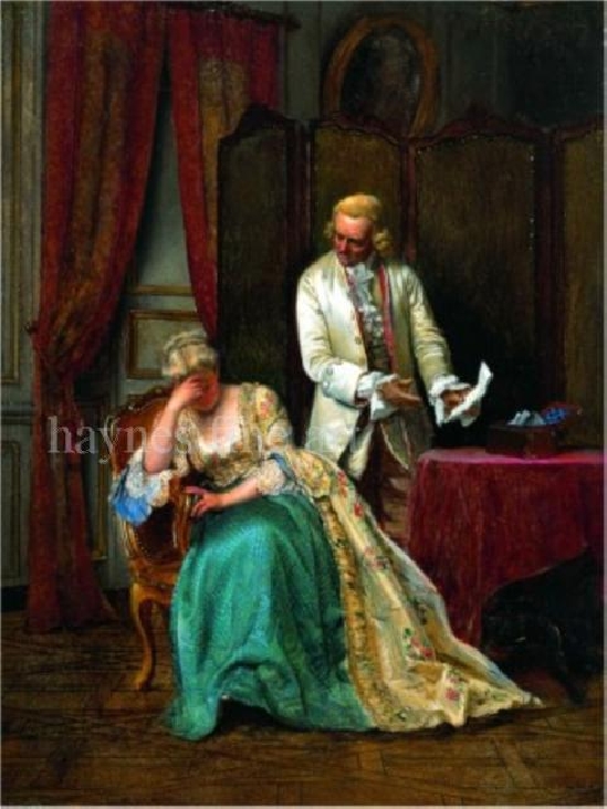 Ignacio Leon Y Escosura - The Letter