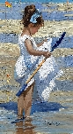 Playing on the Beach