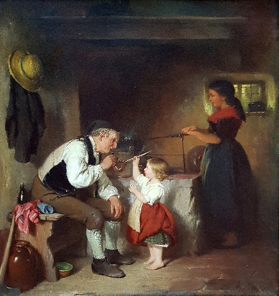 Joseph Miller - Lighting Grandfather's Pipe