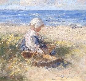 Resting on the Beach
