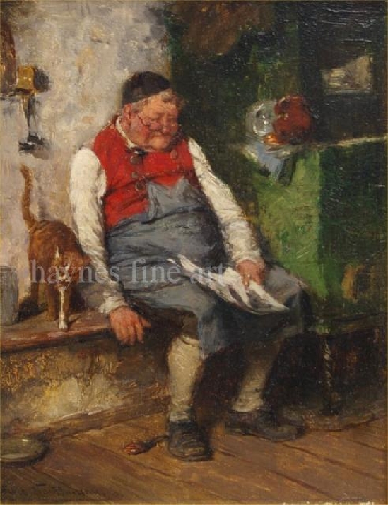 Hugo Kauffman - A Well Earned Rest