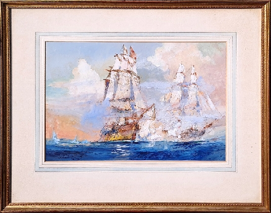 Charles Edward Dixon, R.I. - In Battle
