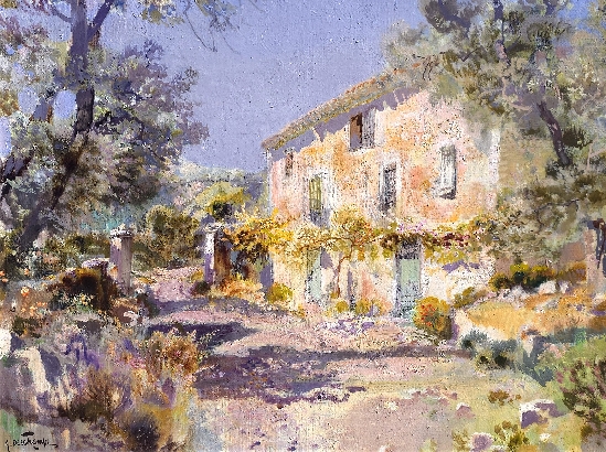 Gabriel Deschamps - Lumiere Tachetee, Provence