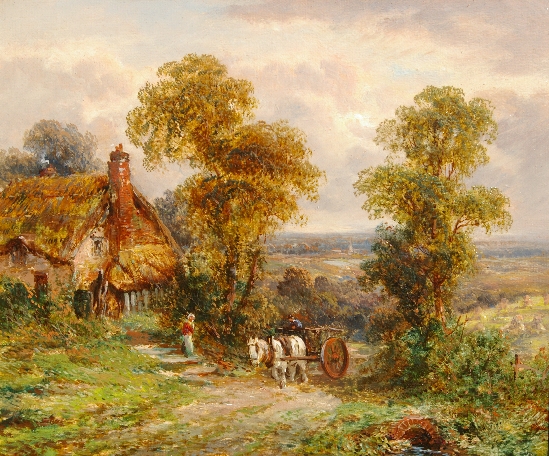 Thomas Thomas - Returning from Market